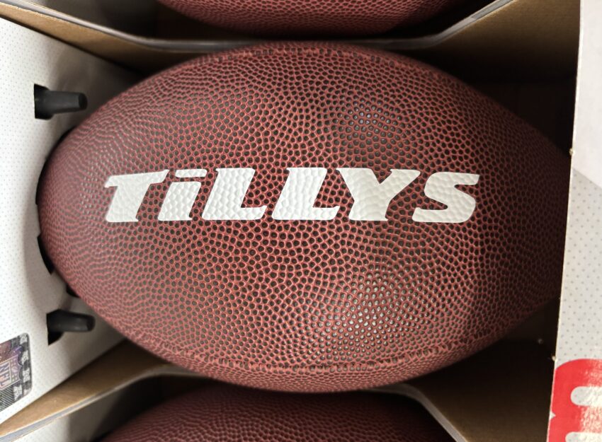 Tillys Football Logo Print